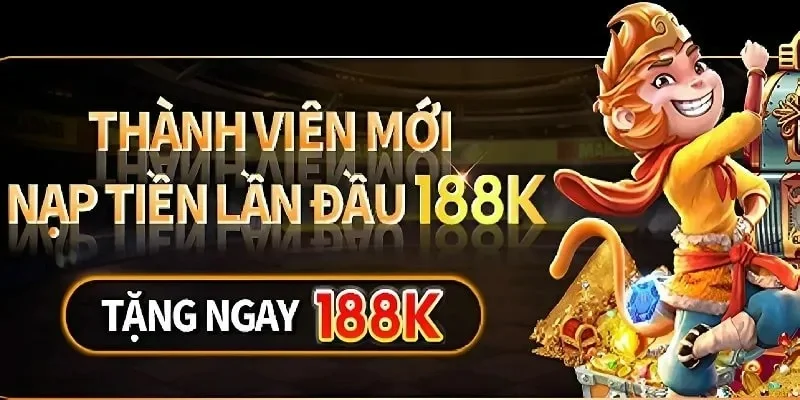 Lì xì hội viên mới dành riêng cho người chơi lần đầu đăng ký